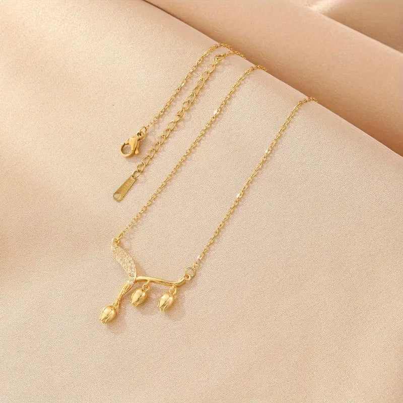 Elegance i Guld – Toriela Halskæde